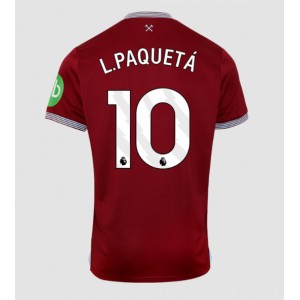 Fotbalové Dres West Ham United Lucas Paqueta #10 Domácí Oblečení 2025-26 Krátký Rukáv
